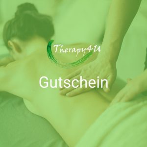 Massage Gutschein online bestellen im Therapy4U Shop